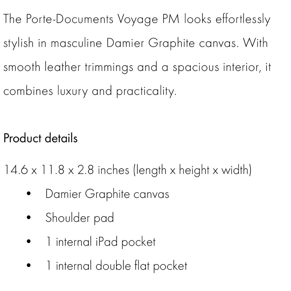 SOLD Authentic Louis Vuitton Porte documents voyage - Picture 14 of 14